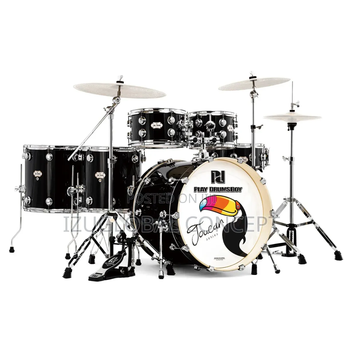 Pd Playdeummerboy 6sets Drum No Cymbals