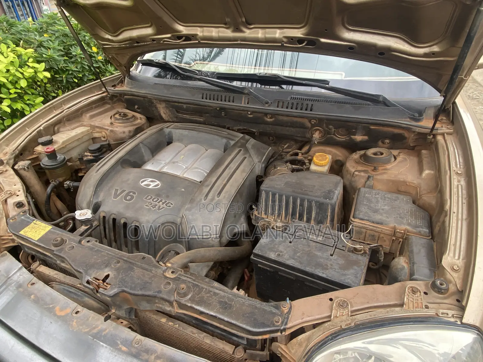 Hyundai Santa Fe 2004 Gold