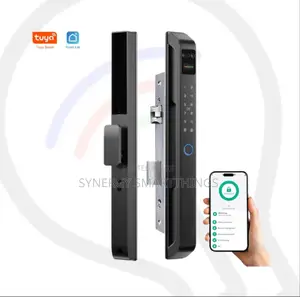 Tuya Smart Lock for Aluminum Doors With Face ID Fingerprints Keys/Card