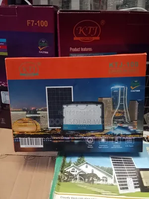 KTJ Solar Flood Lights Multiple Eye 100w