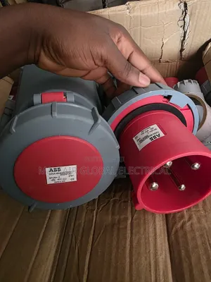 Original ABB 125A 4pin Industrial Socket Plug