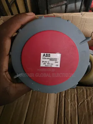 Original ABB 125A 4pin Industrial Socket Plug