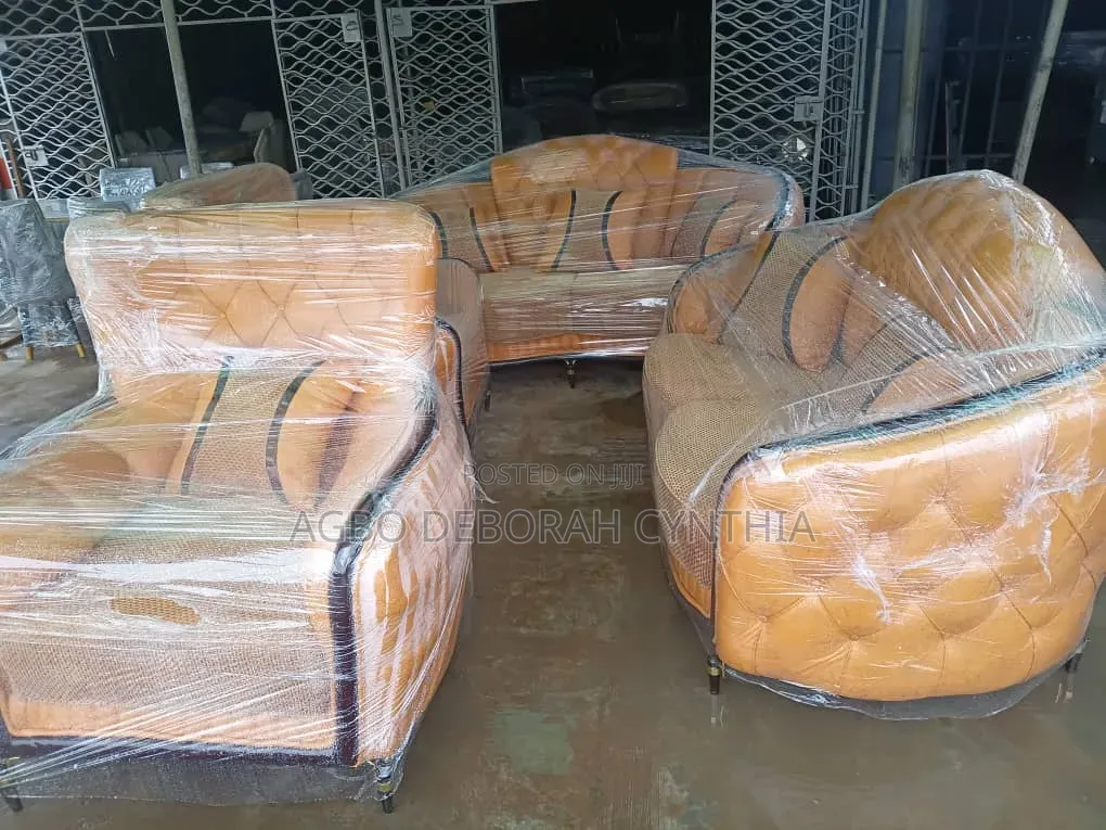 Luxury 7-Seater Tufted Sofa Set