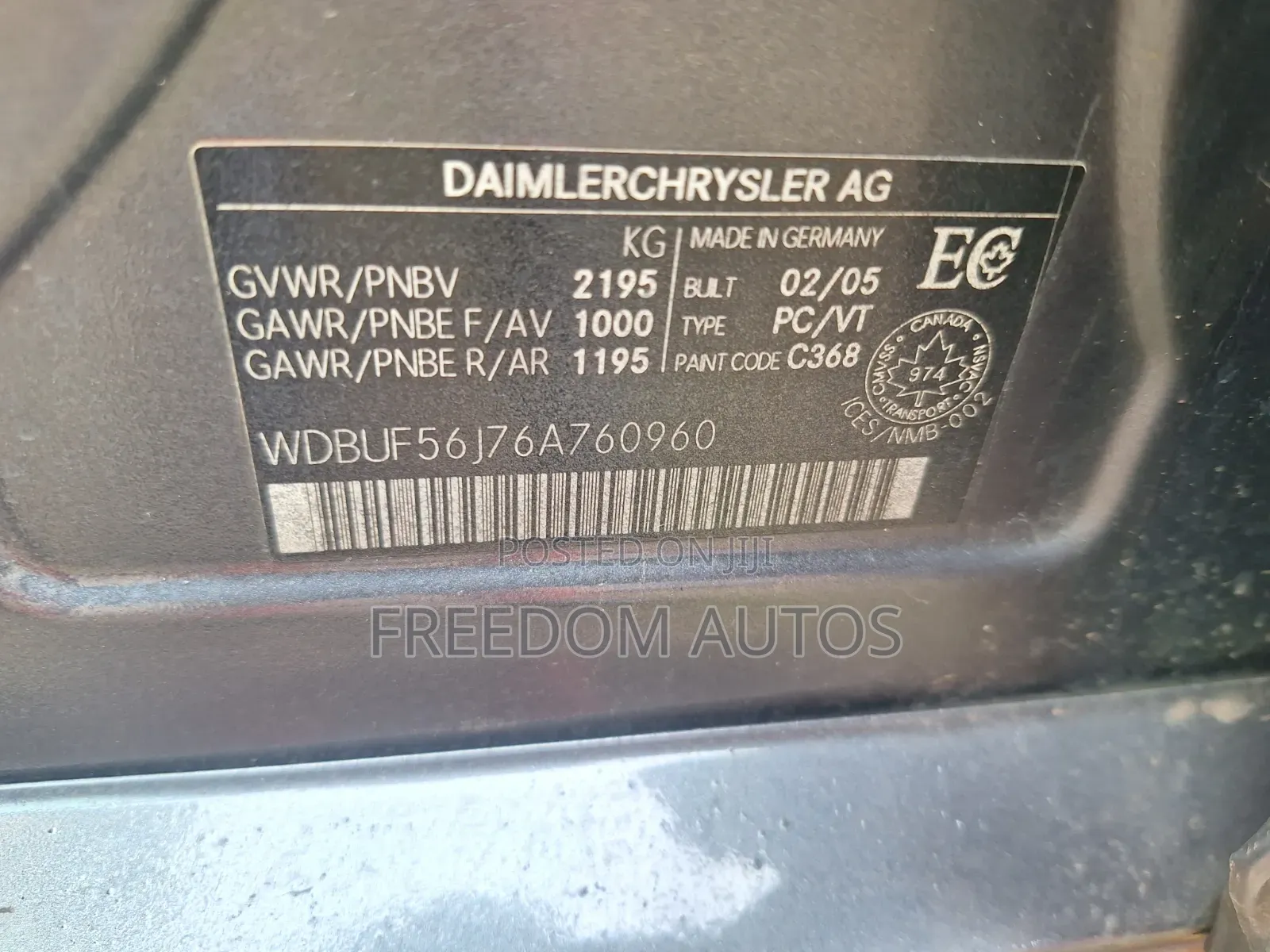 Mercedes-Benz E350 2005 Gray