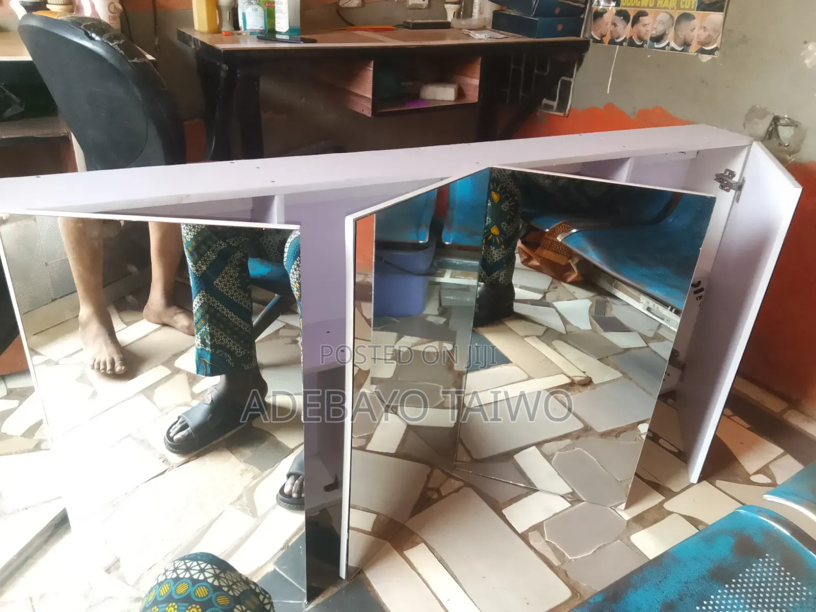 Used HBF Mirror Shelf