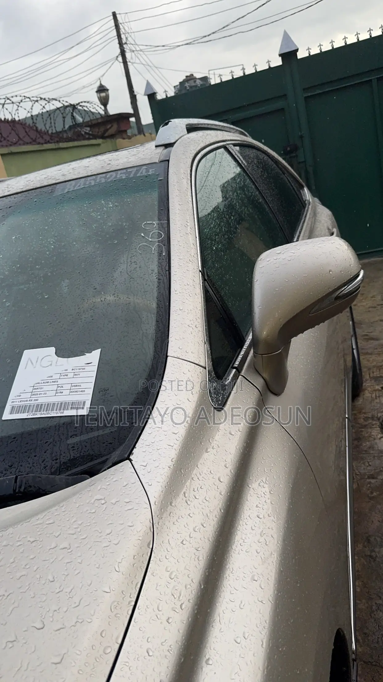Lexus RX 2012 Gold