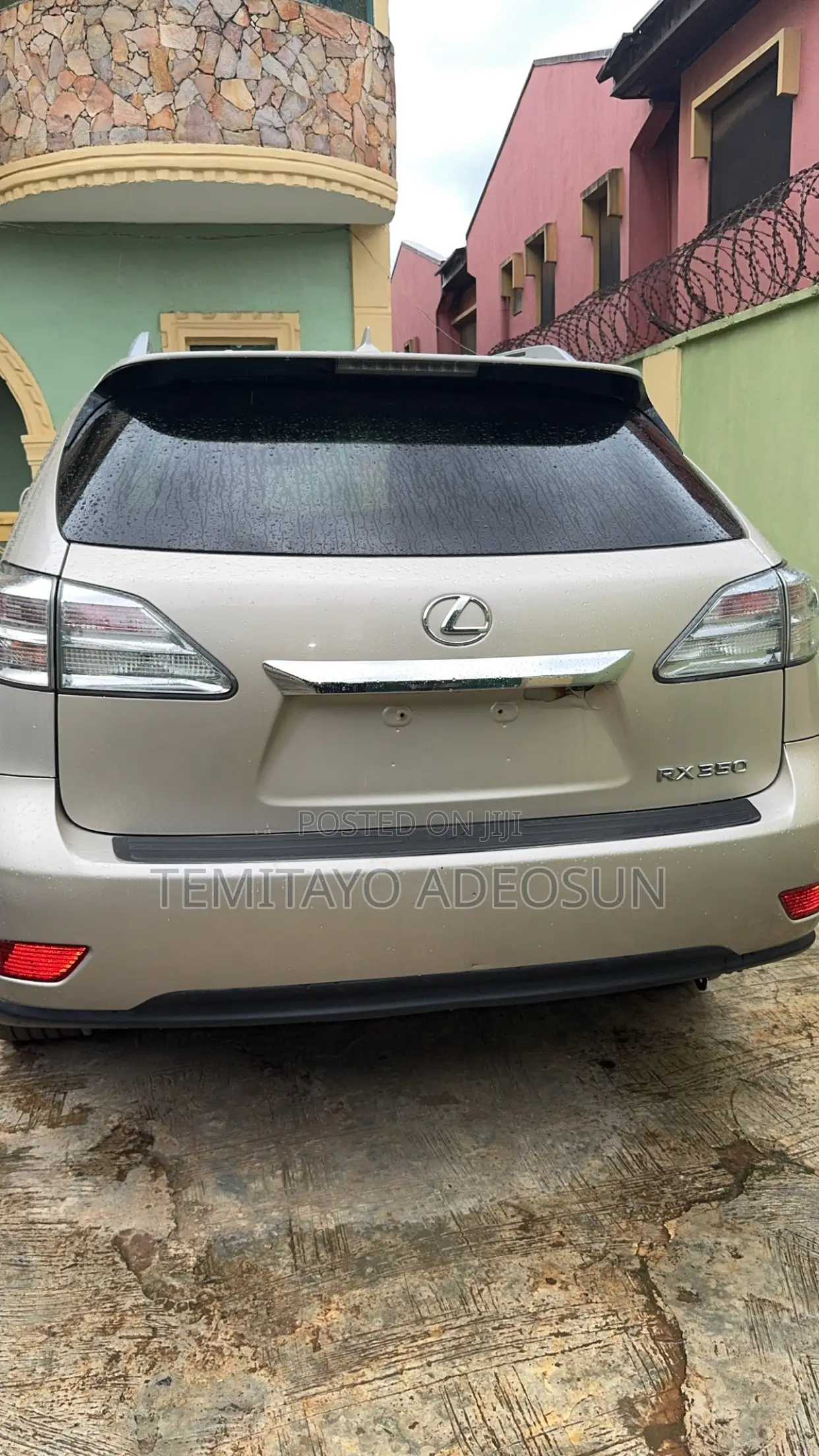 Lexus RX 2012 Gold