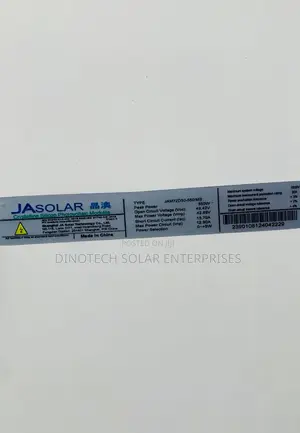 JA Solar 550w 144cells Non Bifacial Half Cut Panel