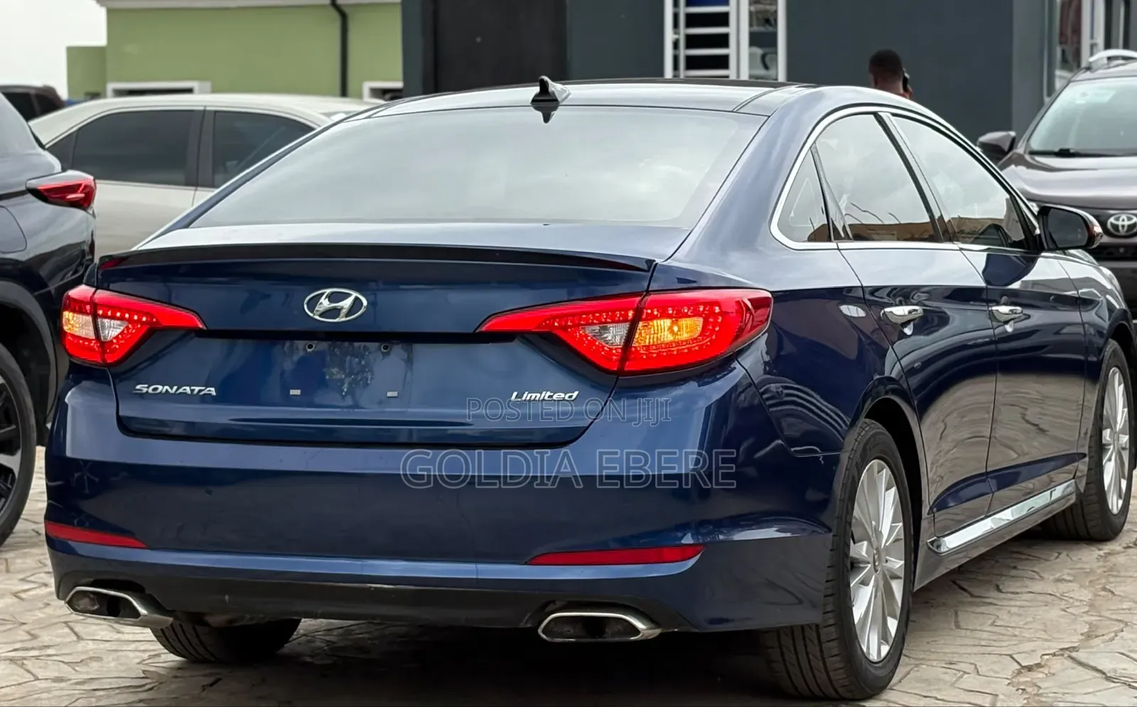 Hyundai Sonata 2015 Blue