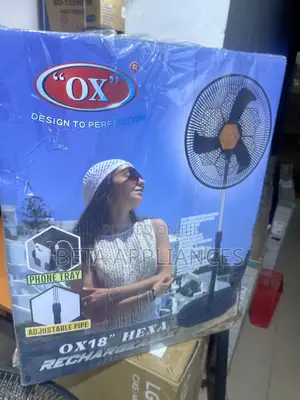 OX Hexa Lightweight Rechargeable Fan