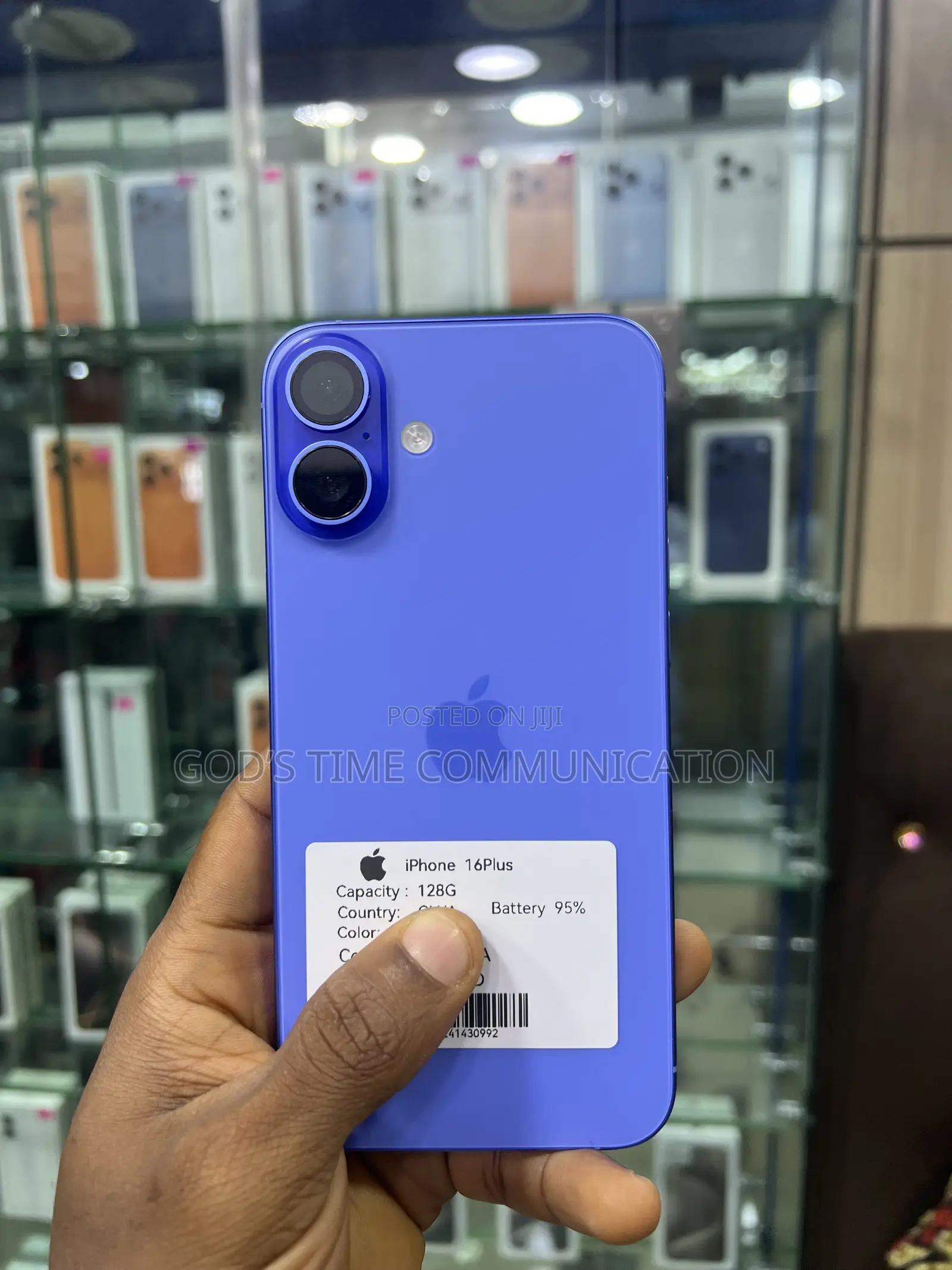 Apple iPhone 16 Plus 128 GB Blue