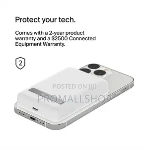Belkin Magnetic 5000mAh Power Bank With Kickstand – Wireless Charging