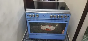 Royal 5-Burner Gas Cooker With Oven — 90×60cm
