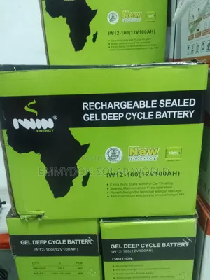 IWIN Solar Gel Cycle Battery 100amps