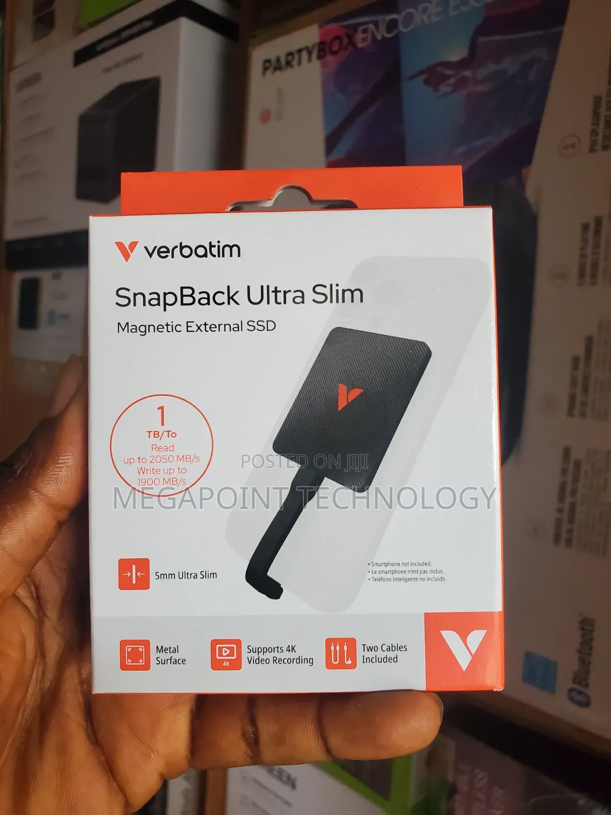 Verbatim Magnetic SSD 1tb 2000mbps
