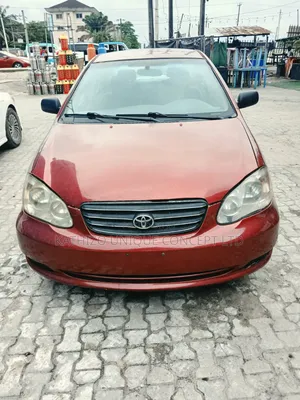 Toyota Corolla 2004 Red