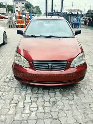 Toyota Corolla 2004 Red