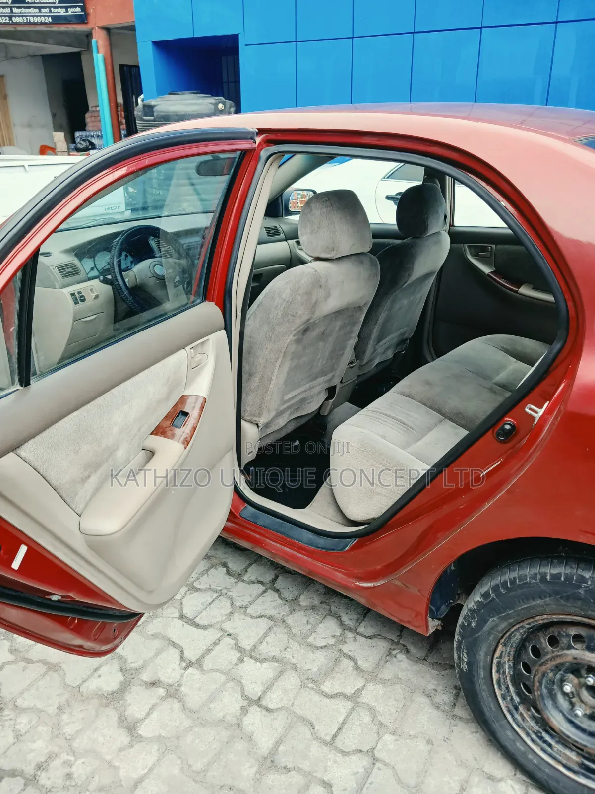 Toyota Corolla 2004 Red