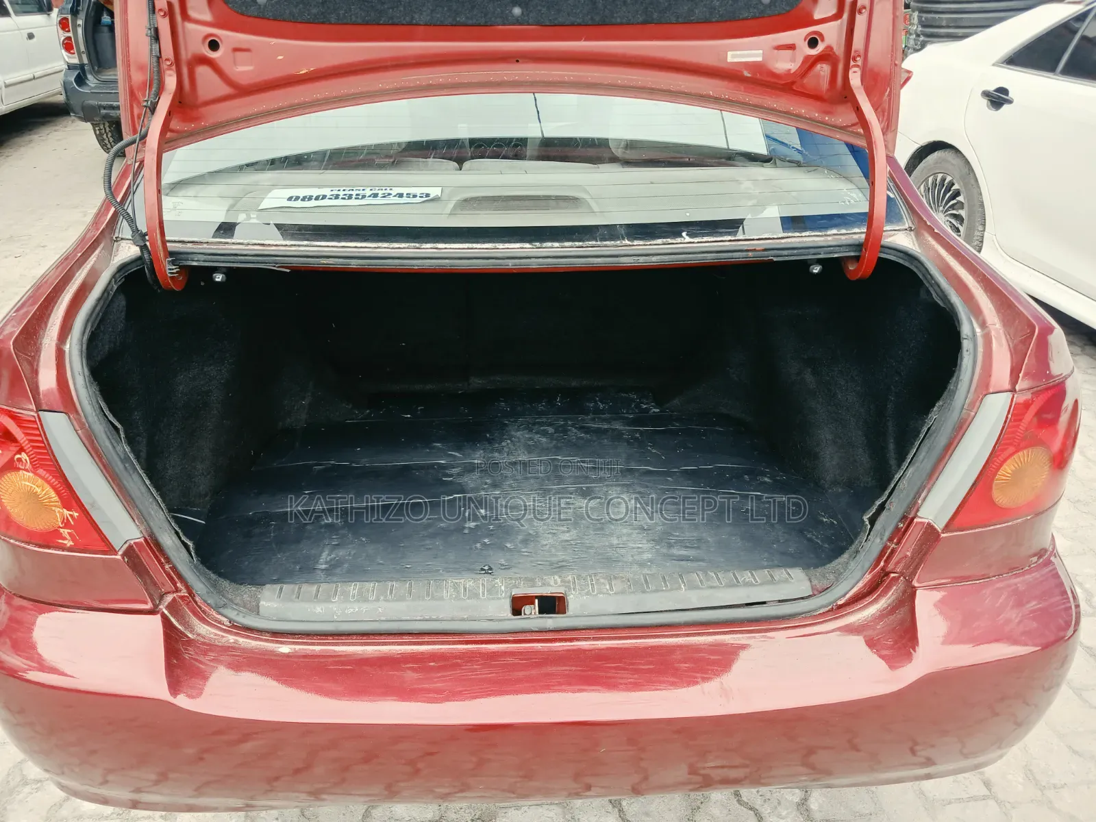 Toyota Corolla 2004 Red