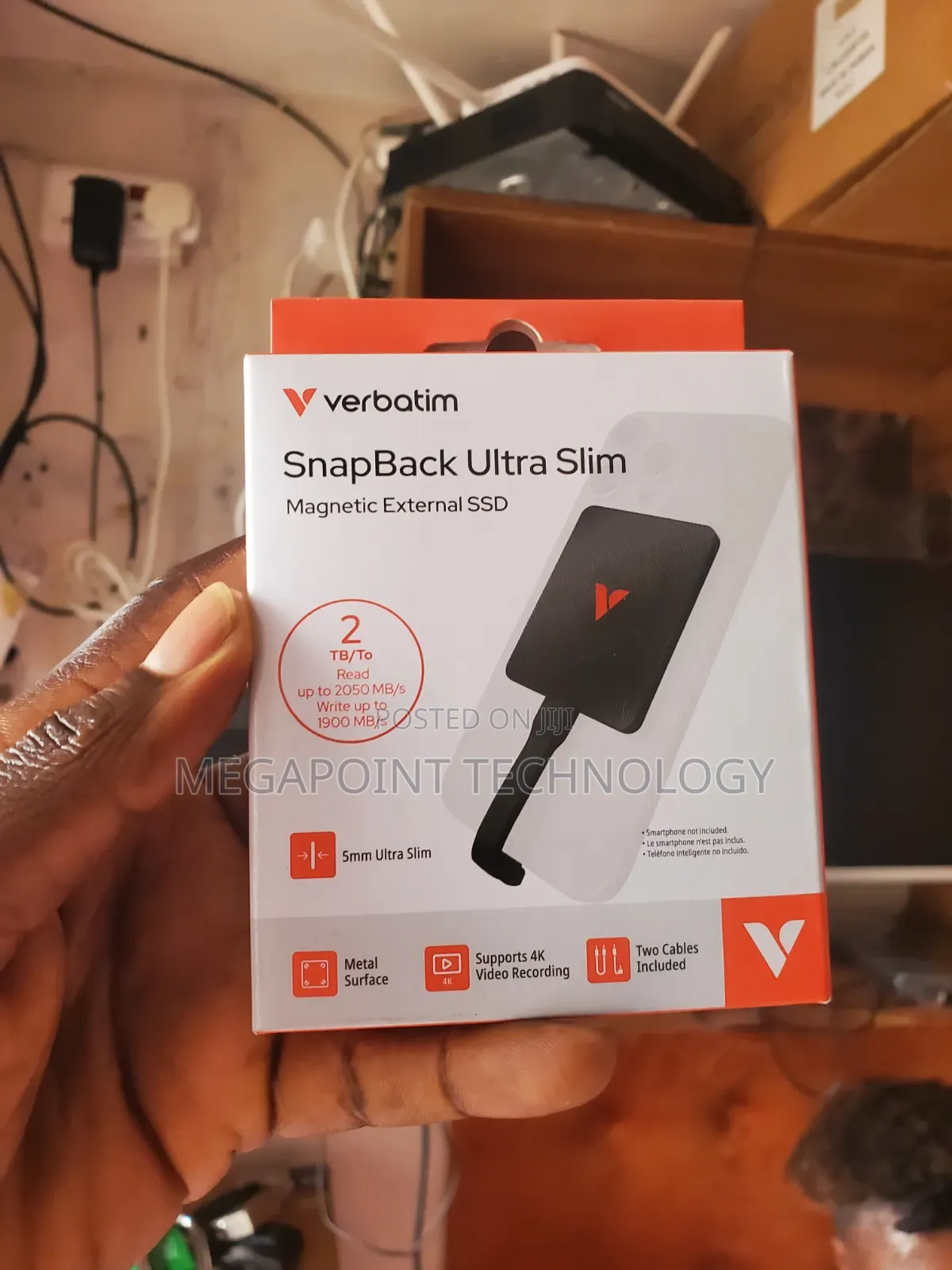 Verbatim Magnetic SSD 2tb 2000mbps