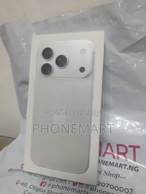 New Apple iPhone 18 Pro Max 1 TB Silver