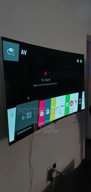 Frameless Ultra Slim LG OLED 55 Inches Curved Screen Smart TV