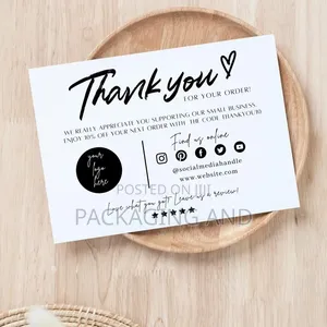Thank You Card Printing | Branded Customer Appreciation Cards
