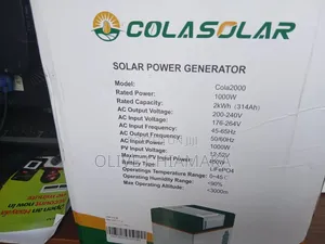 Cola Solar Generator 2000W