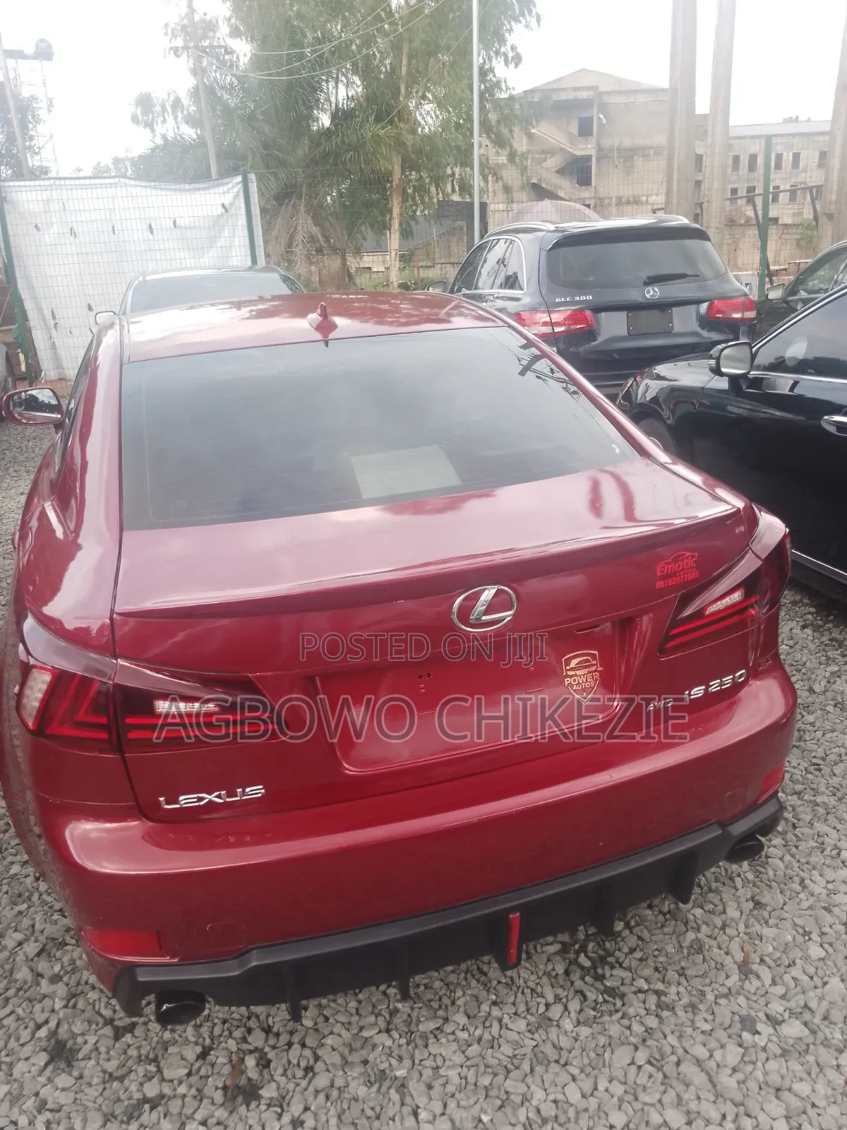 Lexus IS 2010 Red
