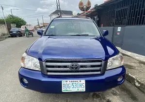 Toyota Highlander 2005 Blue