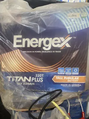 Energex 220AH 12V Tubular Battery
