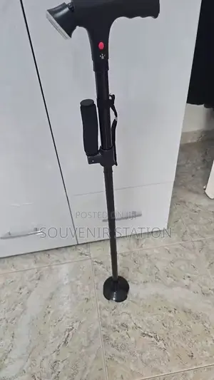 Trusty Cane , Foldable Walking Stick With Battery Powered Lights
