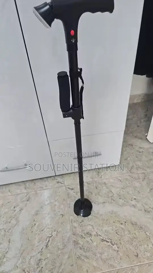 Trusty Cane , Foldable Walking Stick With Battery Powered Lights