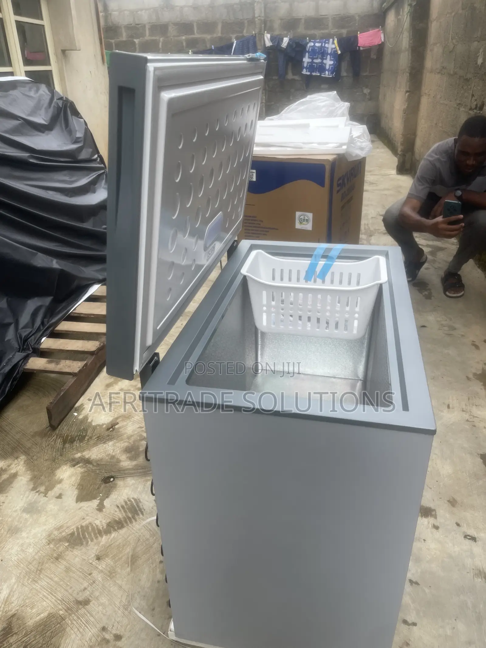 Skyrun 250L Inverter Deep Freezer – Power Meets Capacity