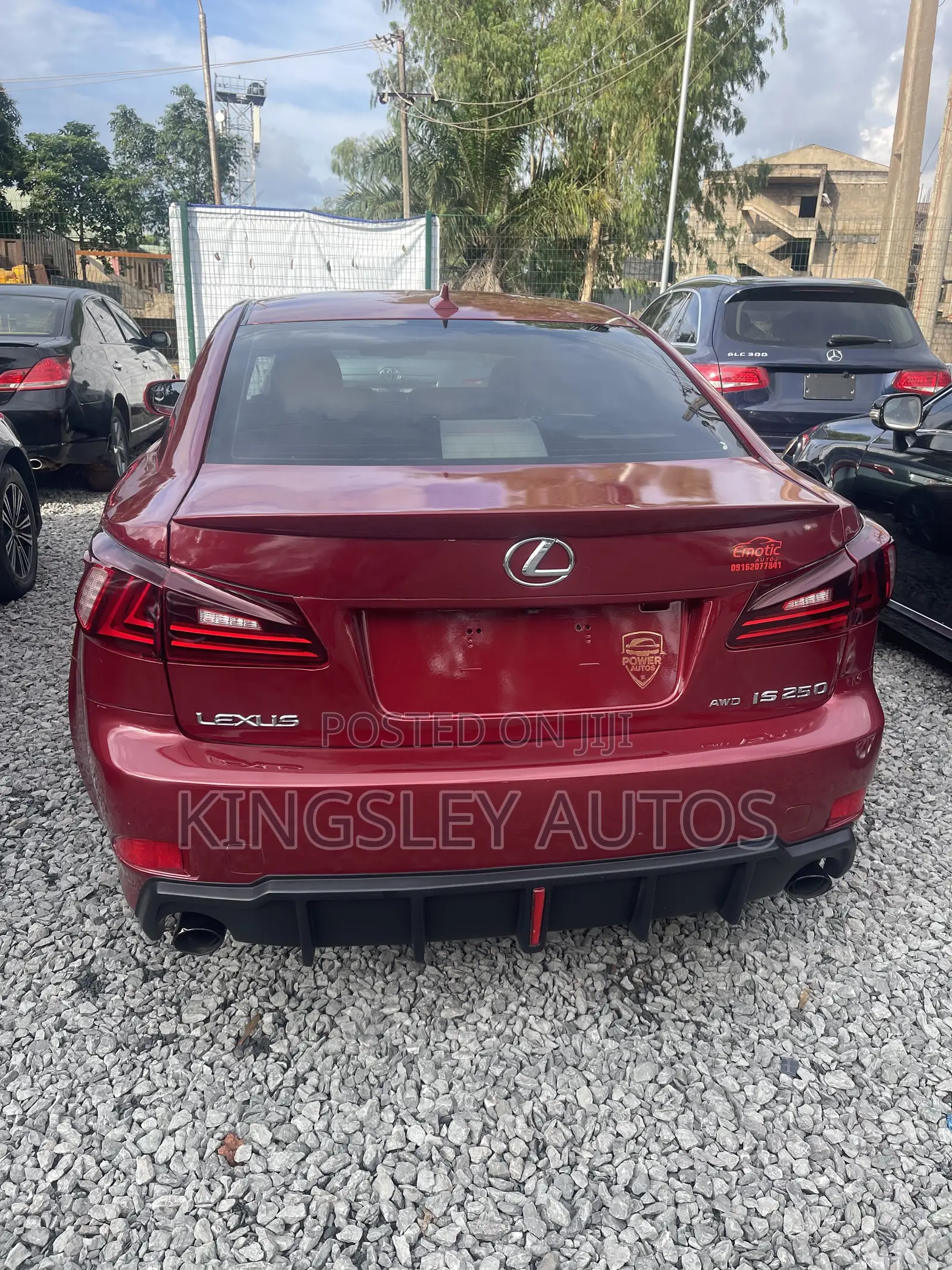 Lexus IS 250 Automatic 2010 Red