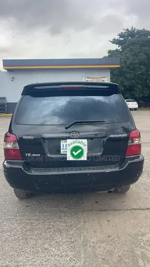 Toyota Highlander Limited V6 4x4 2004 Black