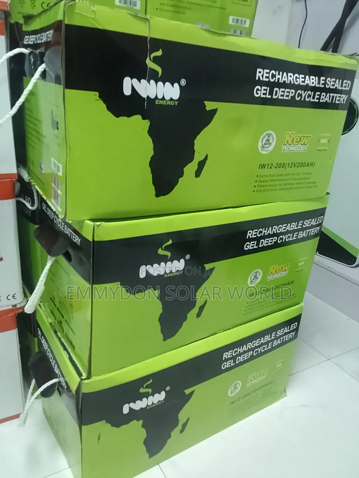 IWIN Solar Gel Deep Cycle Battery