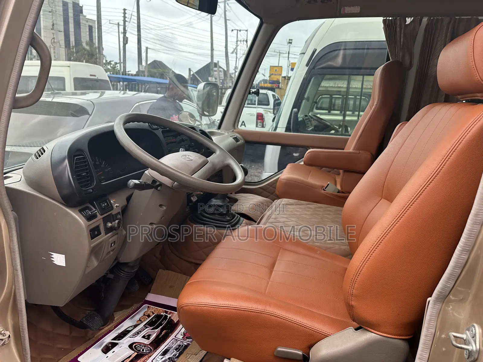 Toyota Coaster 2017 Grey
