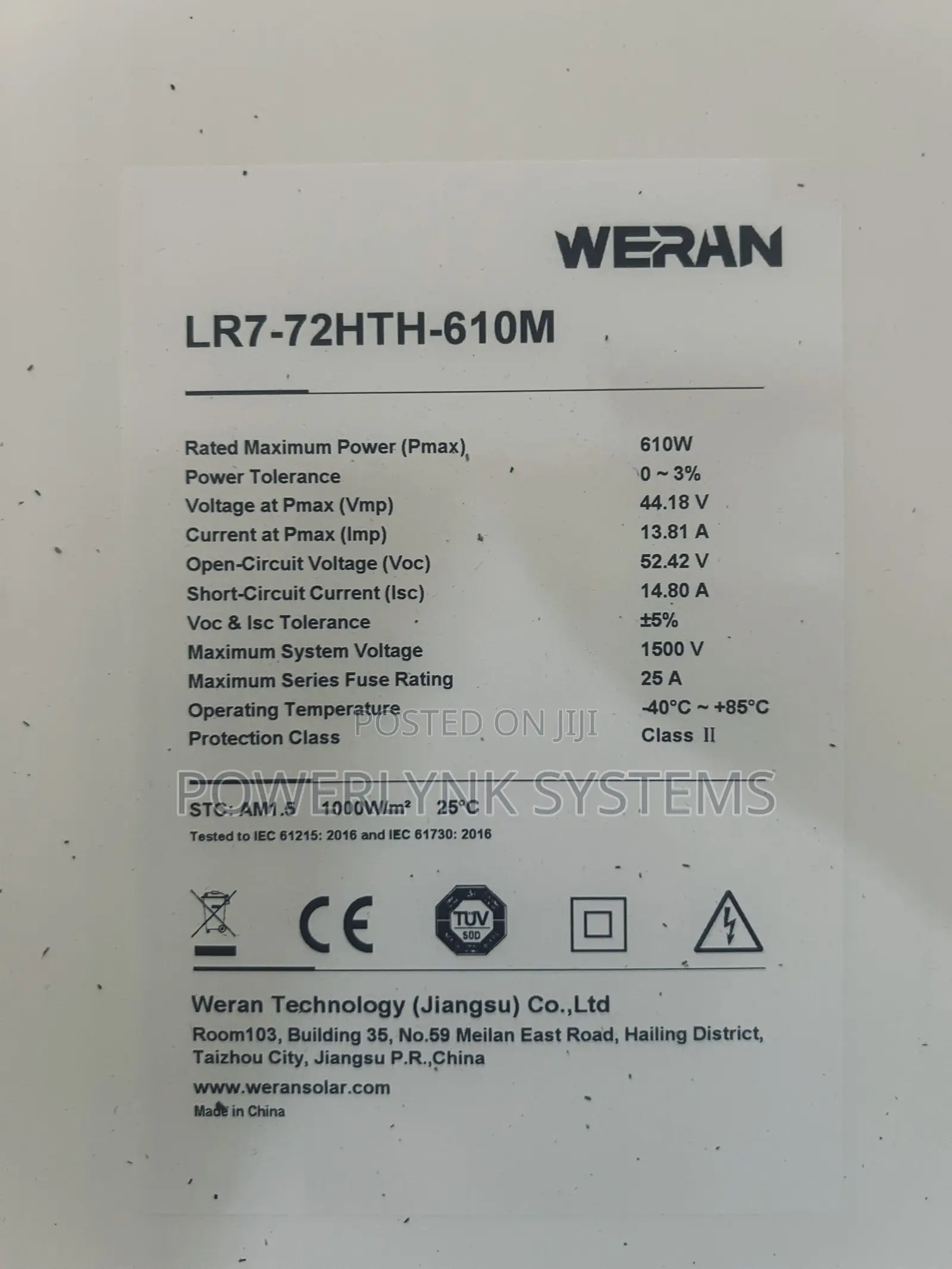 Longi 610W Anti-Shade Solar Panel