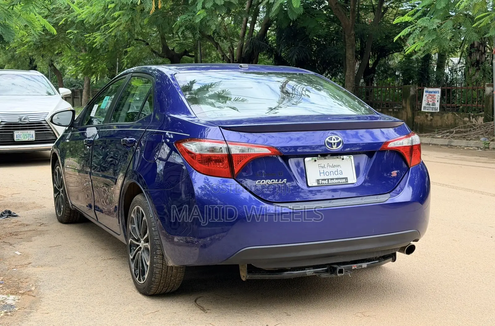 Toyota Corolla 2015 Blue
