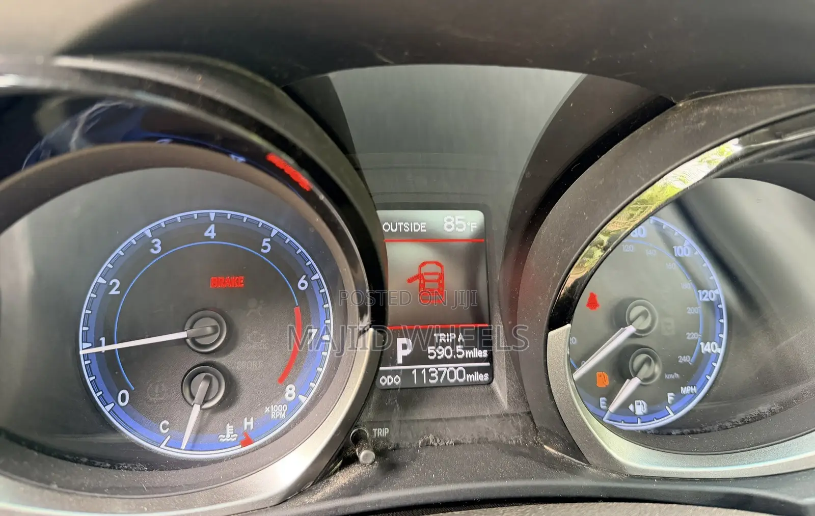 Toyota Corolla 2015 Blue
