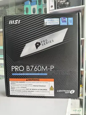 MSI B760m-P Intel Desktop Motherboard