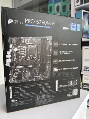 MSI B760m-P Intel Desktop Motherboard