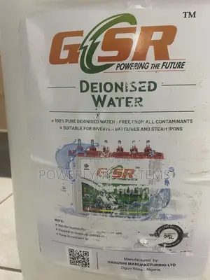 GSR 25 Litres Deionized Water
