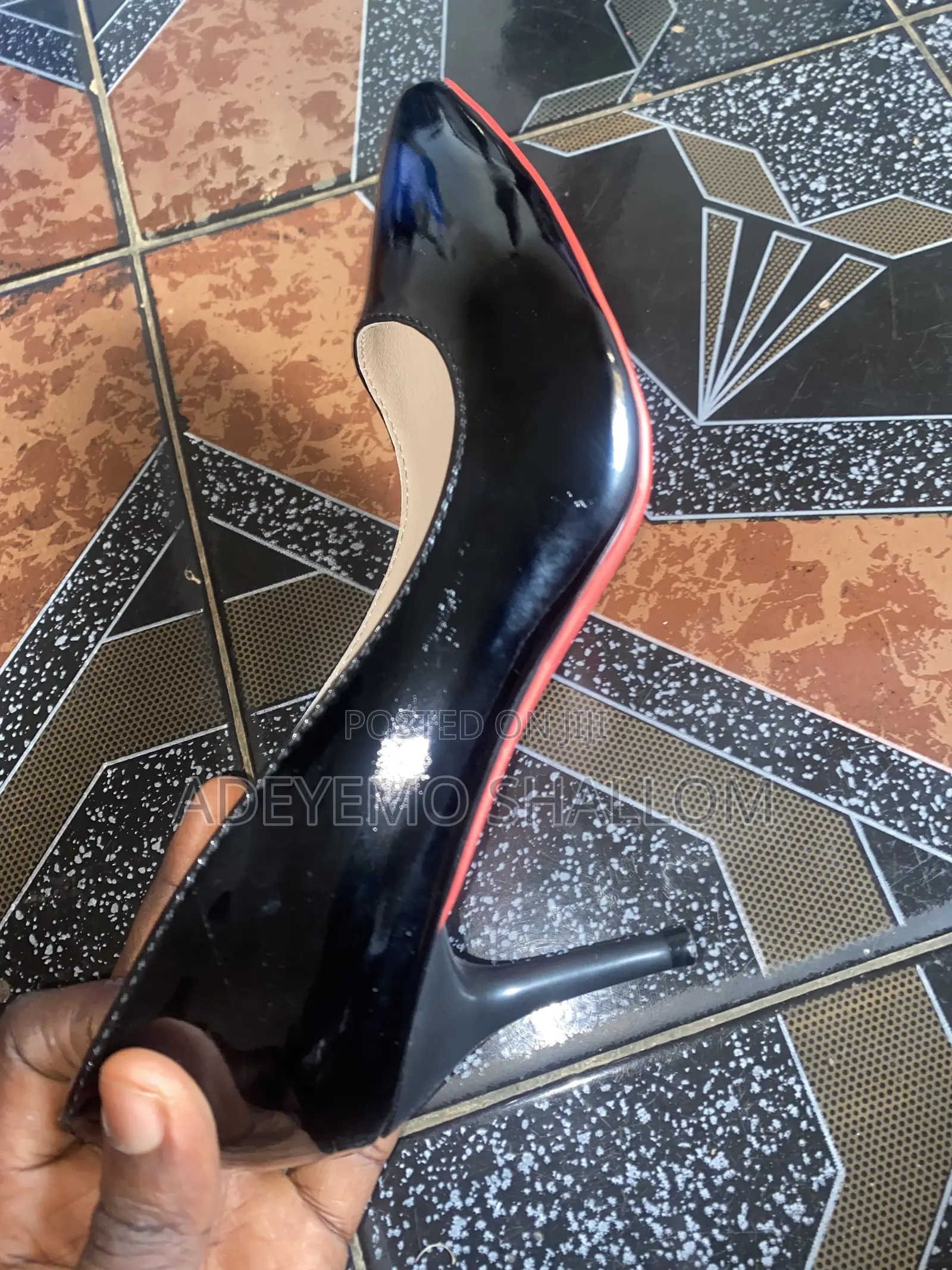 Black Court Heels