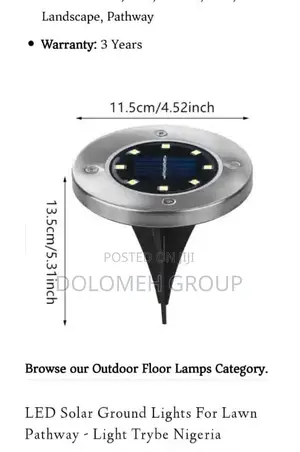 Solar Peg Garden Light