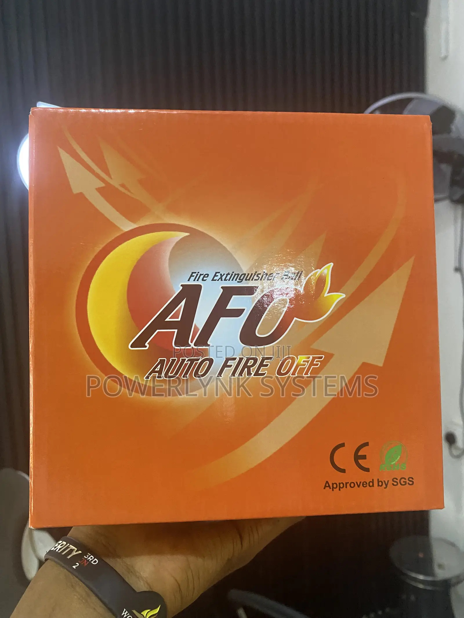 Afo Auto Fire Off Fire Extinguisher