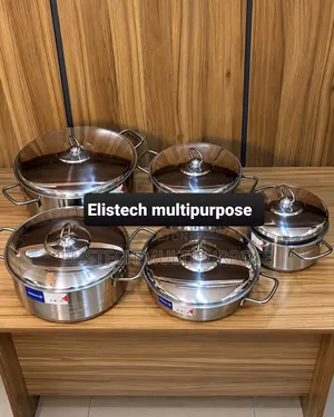 Korkmaz a-1900 Pro Astra 10-Piece Stainless Steel Cooking Pot Set