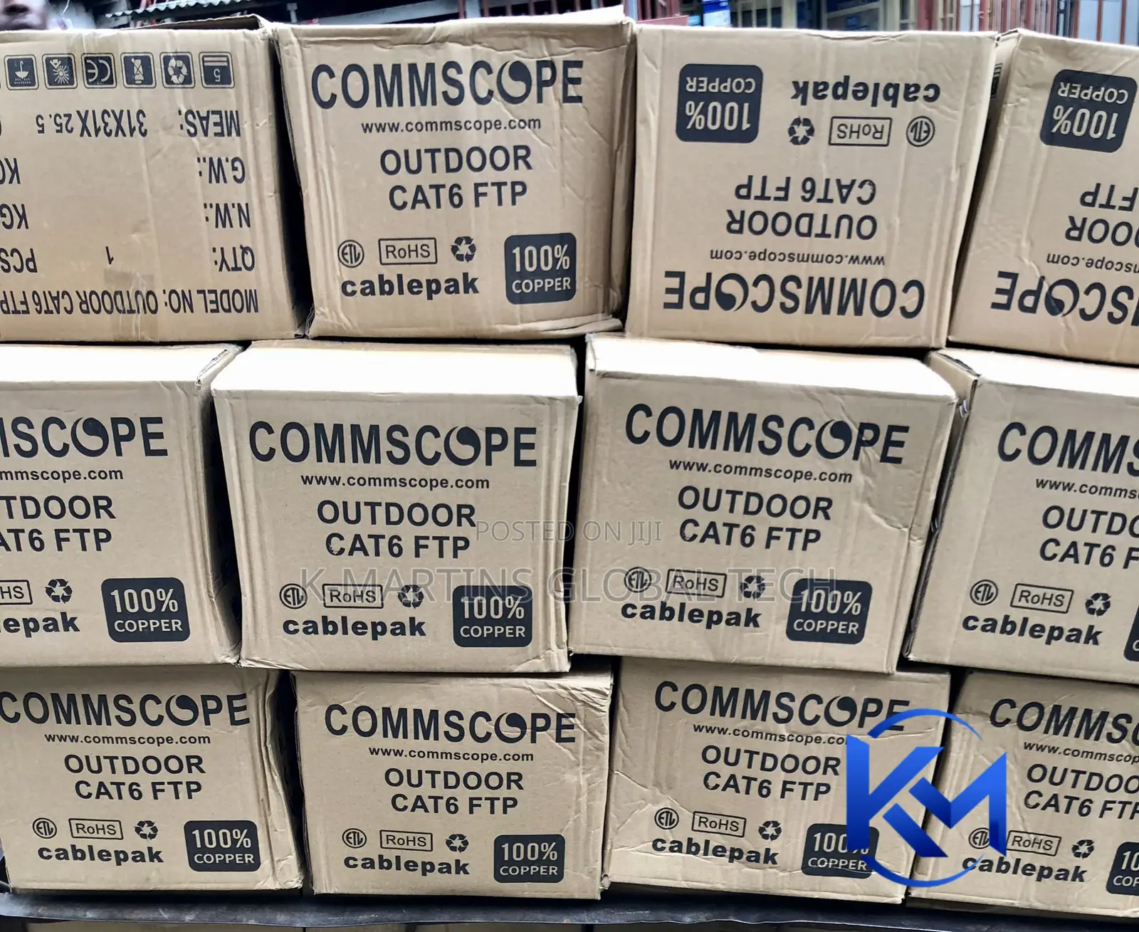 CommScope Cat6 Outdoor Network Cable UTP Ethernet LAN Cable
