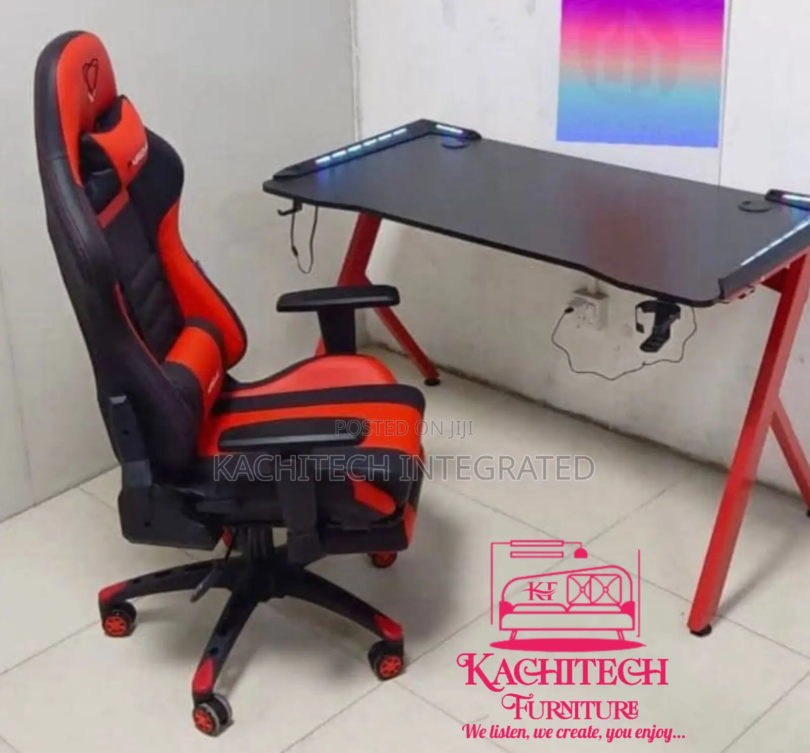 Gaming Set [ Table and Chair]